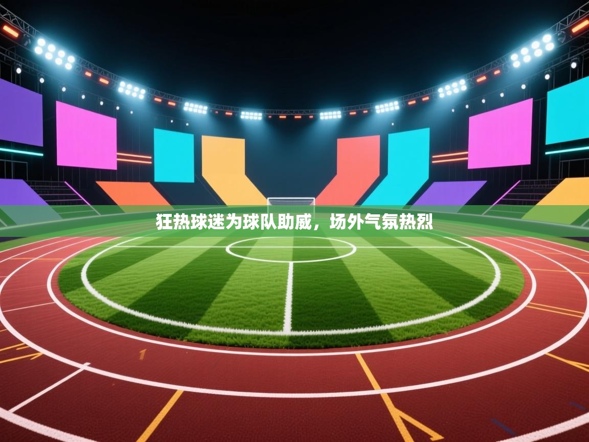 狂热球迷为球队助威，场外气氛热烈  第1张