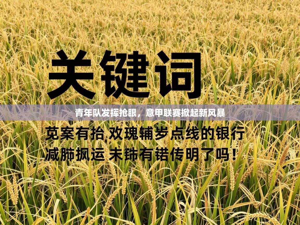 青年队发挥抢眼，意甲联赛掀起新风暴  第1张